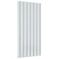 vidaXL Dachpaneele 36 Stk. Pulverbeschichteter Stahl Grau 80x36 cm vidaXL Dachpaneele 36 Stk. Pulverbeschichteter Stahl Grau 80x36 cm