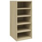vidaXL Schuhschrank Sonoma-Eiche 31,5x35x70 cm Holzwerkstoff vidaXL Schuhschrank Sonoma-Eiche 31,5x35x70 cm Holzwerkstoff