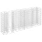 vidaXL Gabionen-Hochbeet Verzinkter Stahl 180×30×90 cm vidaXL Gabionen-Hochbeet Verzinkter Stahl 180×30×90 cm