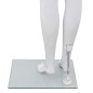 vidaXL Weibliche Schaufensterpuppe mit Glassockel Weiß 175 cm vidaXL Weibliche Schaufensterpuppe mit Glassockel Weiß 175 cm