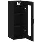 vidaXL Wandschrank Schwarz 34,5x34x90 cm vidaXL Wandschrank Schwarz 34,5x34x90 cm