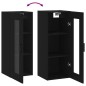 vidaXL Wandschrank Schwarz 34,5x34x90 cm vidaXL Wandschrank Schwarz 34,5x34x90 cm