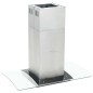 vidaXL Insel-Dunstabzugshaube 90 cm Edelstahl 756 m³/h LED vidaXL Insel-Dunstabzugshaube 90 cm Edelstahl 756 m³/h LED
