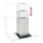 vidaXL Insel-Dunstabzugshaube 90 cm Edelstahl 756 m³/h LED vidaXL Insel-Dunstabzugshaube 90 cm Edelstahl 756 m³/h LED