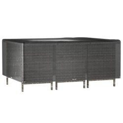 vidaXL Gartenmöbel-Abdeckung 12 Ösen 270x180x90 cm Rechteckig