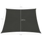 vidaXL Sonnensegel 160 g/m² Anthrazit 4/5x3 m HDPEE vidaXL Sonnensegel 160 g/m² Anthrazit 4/5x3 m HDPEE