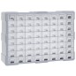 vidaXL Multi-Schubladen-Organizer mit 64 Schubladen 52x16x37,5 cm vidaXL Multi-Schubladen-Organizer mit 64 Schubladen 52x16x37,5 cm