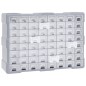 vidaXL Multi-Schubladen-Organizer mit 64 Schubladen 52x16x37,5 cm vidaXL Multi-Schubladen-Organizer mit 64 Schubladen 52x16x37,5 cm