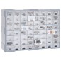 vidaXL Multi-Schubladen-Organizer mit 64 Schubladen 52x16x37,5 cm vidaXL Multi-Schubladen-Organizer mit 64 Schubladen 52x16x37,5 cm