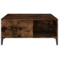vidaXL Couchtisch Räuchereiche 80x80x36,5 cm Holzwerkstoff vidaXL Couchtisch Räuchereiche 80x80x36,5 cm Holzwerkstoff