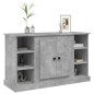 vidaXL Sideboard Betongrau 100x35,5x60 cm Holzwerkstoff