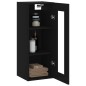 vidaXL Wandschrank Schwarz 34,5x34x90 cm vidaXL Wandschrank Schwarz 34,5x34x90 cm