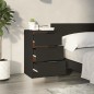 vidaXL Nachttische 2 Stk. Schwarz 40x36x65 cm vidaXL Nachttische 2 Stk. Schwarz 40x36x65 cm