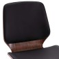 Esszimmerstühle 2 Stk. Schwarz Kunstleder Esszimmerstühle 2 Stk. Schwarz Kunstleder