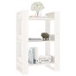 vidaXL Bücherregal/Raumteiler Weiß 60x35x91 cm Massivholz Kiefer vidaXL Bücherregal/Raumteiler Weiß 60x35x91 cm Massivholz Kiefer