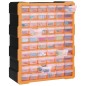 vidaXL Multi-Schubladen-Organizer mit 60 Schubladen 38x16x47,5 cm vidaXL Multi-Schubladen-Organizer mit 60 Schubladen 38x16x47,5 cm
