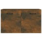 vidaXL Wandschrank Räuchereiche 60x36,5x35 cm Holzwerkstoff vidaXL Wandschrank Räuchereiche 60x36,5x35 cm Holzwerkstoff