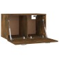 vidaXL Wandschrank Räuchereiche 60x36,5x35 cm Holzwerkstoff vidaXL Wandschrank Räuchereiche 60x36,5x35 cm Holzwerkstoff