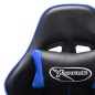 Gaming-Stuhl Schwarz und Blau Kunstleder Gaming-Stuhl Schwarz und Blau Kunstleder