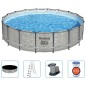 Bestway Power Steel Swimmingpool 549x122 cm Bestway Power Steel Swimmingpool 549x122 cm