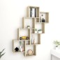 vidaXL Würfelregal Sonoma-Eiche 90x15x119 cm Holzwerkstoff vidaXL Würfelregal Sonoma-Eiche 90x15x119 cm Holzwerkstoff