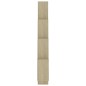 vidaXL Würfelregal Sonoma-Eiche 90x15x119 cm Holzwerkstoff vidaXL Würfelregal Sonoma-Eiche 90x15x119 cm Holzwerkstoff