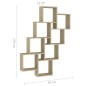 vidaXL Würfelregal Sonoma-Eiche 90x15x119 cm Holzwerkstoff vidaXL Würfelregal Sonoma-Eiche 90x15x119 cm Holzwerkstoff