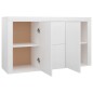 vidaXL Sideboard Weiß 120×36×69 cm Holzwerkstoff vidaXL Sideboard Weiß 120×36×69 cm Holzwerkstoff
