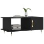 vidaXL Couchtisch Schwarz 90x50x40 cm Holzwerkstoff vidaXL Couchtisch Schwarz 90x50x40 cm Holzwerkstoff
