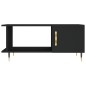 vidaXL Couchtisch Schwarz 90x50x40 cm Holzwerkstoff vidaXL Couchtisch Schwarz 90x50x40 cm Holzwerkstoff
