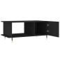 vidaXL Couchtisch Schwarz 90x50x40 cm Holzwerkstoff vidaXL Couchtisch Schwarz 90x50x40 cm Holzwerkstoff