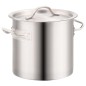 vidaXL 3-tlg. Kochtopf-Set 50/21/6 L Edelstahl vidaXL 3-tlg. Kochtopf-Set 50/21/6 L Edelstahl