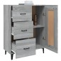 vidaXL Sideboard Grau Sonoma 69,5x34x90 cm Holzwerkstoff vidaXL Sideboard Grau Sonoma 69,5x34x90 cm Holzwerkstoff