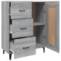 vidaXL Sideboard Grau Sonoma 69,5x34x90 cm Holzwerkstoff vidaXL Sideboard Grau Sonoma 69,5x34x90 cm Holzwerkstoff