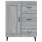 vidaXL Sideboard Grau Sonoma 69,5x34x90 cm Holzwerkstoff vidaXL Sideboard Grau Sonoma 69,5x34x90 cm Holzwerkstoff