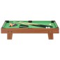 vidaXL 3-Fuß-Mini-Billardtisch 92×52×19 cm Braun und Grün vidaXL 3-Fuß-Mini-Billardtisch 92×52×19 cm Braun und Grün