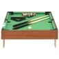 vidaXL 3-Fuß-Mini-Billardtisch 92×52×19 cm Braun und Grün vidaXL 3-Fuß-Mini-Billardtisch 92×52×19 cm Braun und Grün