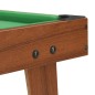 vidaXL 3-Fuß-Mini-Billardtisch 92×52×19 cm Braun und Grün vidaXL 3-Fuß-Mini-Billardtisch 92×52×19 cm Braun und Grün