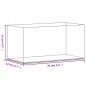 Vitrine Transparent 24x12x11 cm Acryl Vitrine Transparent 24x12x11 cm Acryl