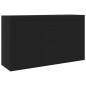 vidaXL Sideboard Schwarz 120x36x69 cm Holzwerkstoff vidaXL Sideboard Schwarz 120x36x69 cm Holzwerkstoff