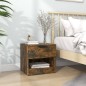 vidaXL Nachttisch Räuchereiche Holzwerkstoff vidaXL Nachttisch Räuchereiche Holzwerkstoff