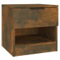 vidaXL Nachttisch Räuchereiche Holzwerkstoff vidaXL Nachttisch Räuchereiche Holzwerkstoff