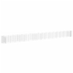 vidaXL Gabionen-Hochbeet Verzinktes Eisen 610x50x50 cm