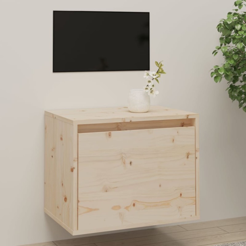 vidaXL Wandschrank 45x30x35 cm Massivholz Kiefer vidaXL Wandschrank 45x30x35 cm Massivholz Kiefer