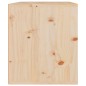 vidaXL Wandschrank 45x30x35 cm Massivholz Kiefer vidaXL Wandschrank 45x30x35 cm Massivholz Kiefer