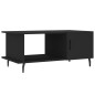 vidaXL Couchtisch Schwarz 90x50x40 cm Holzwerkstoff vidaXL Couchtisch Schwarz 90x50x40 cm Holzwerkstoff