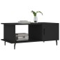 vidaXL Couchtisch Schwarz 90x50x40 cm Holzwerkstoff vidaXL Couchtisch Schwarz 90x50x40 cm Holzwerkstoff