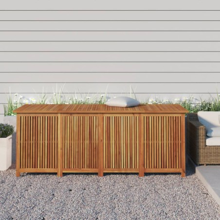vidaXL Gartenbox 200x80x75 cm Massivholz Akazie 