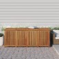 vidaXL Gartenbox 200x80x75 cm Massivholz Akazie vidaXL Gartenbox 200x80x75 cm Massivholz Akazie