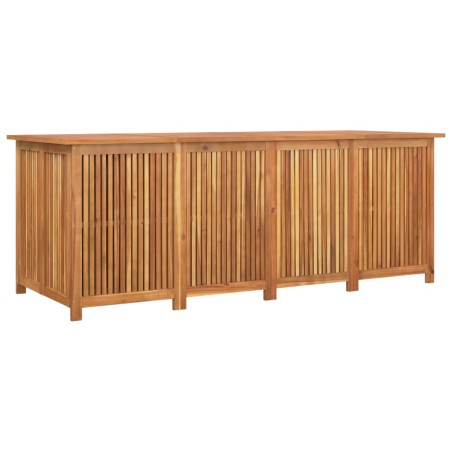 vidaXL Gartenbox 200x80x75 cm Massivholz Akazie 
